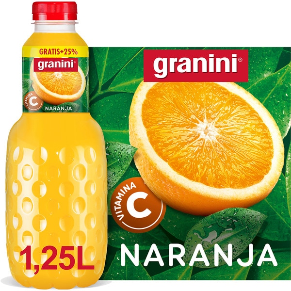 orange nectar with vitamin C bottle 1 l