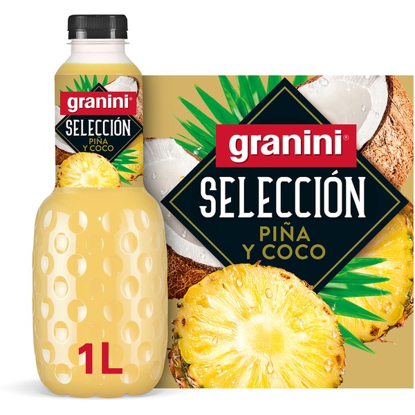 Ananas- und Kokosnektar Flasche 1 l