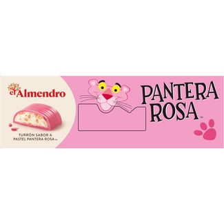 turrón sabor a pastel Pantera Rosa tableta 146 g - El Almendro