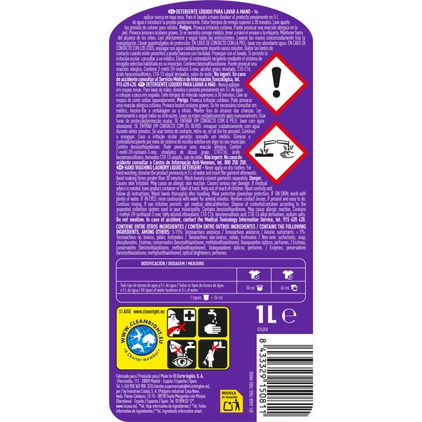 Flüssiges Handwaschmittel Flasche 22 Dosis