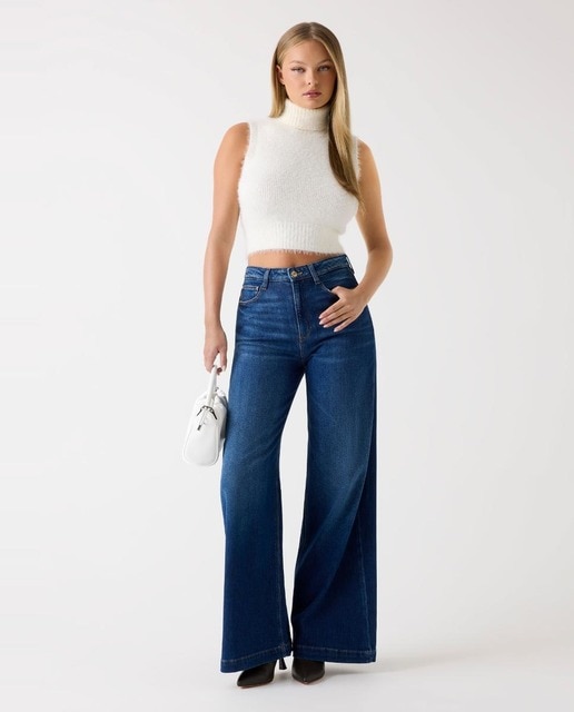 Imagen 0 de Pantalón denim de mujer