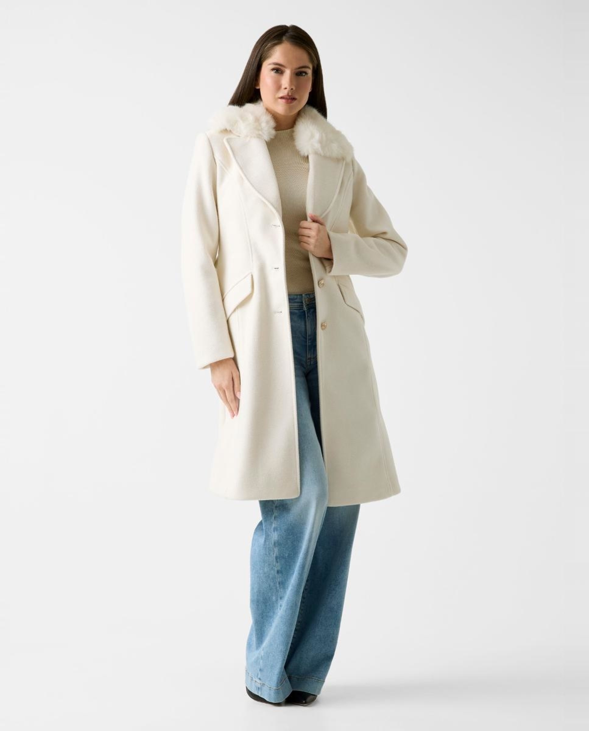 Blusão sem Capuz Branco-1