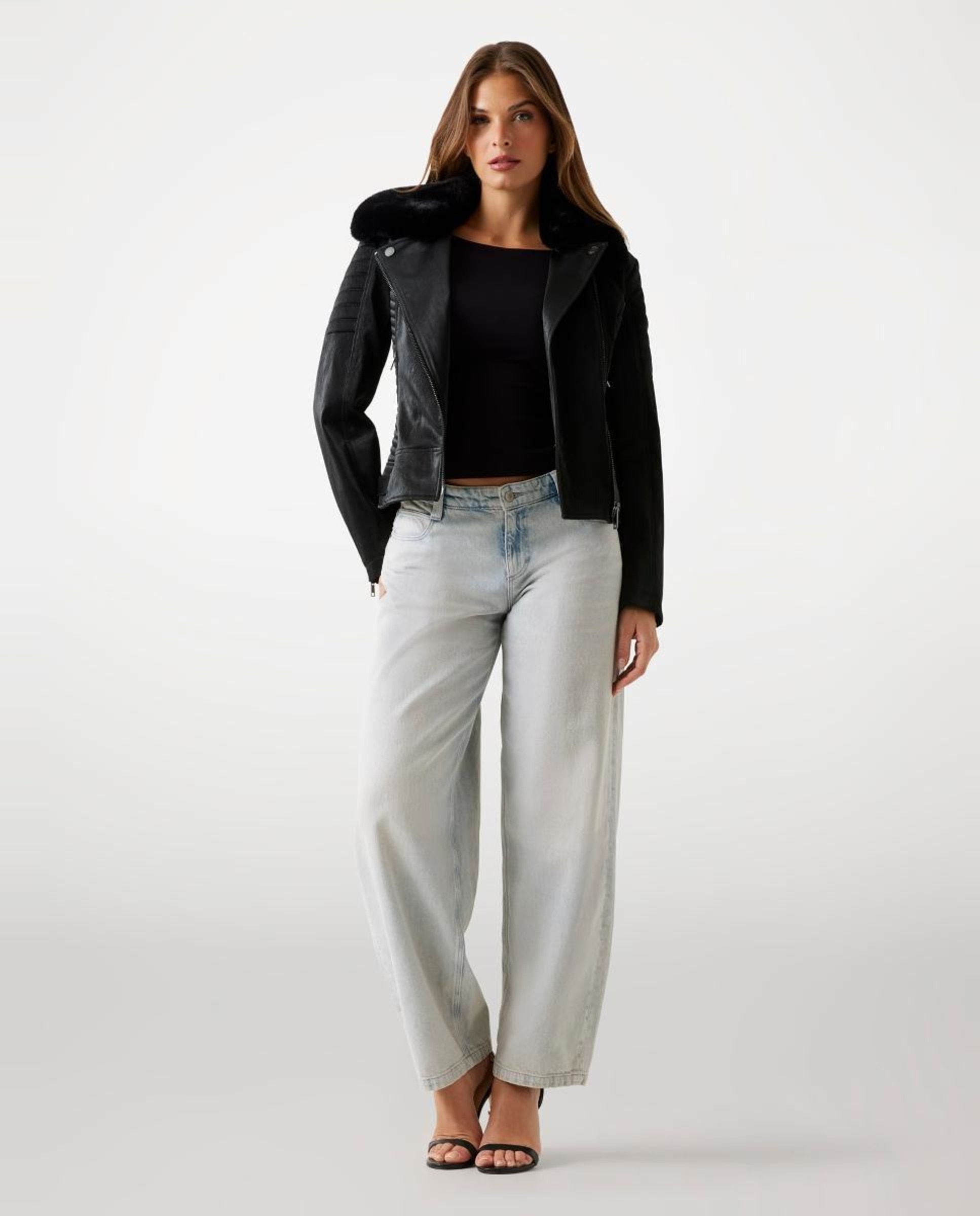 Blusão sem Capuz Preto-2