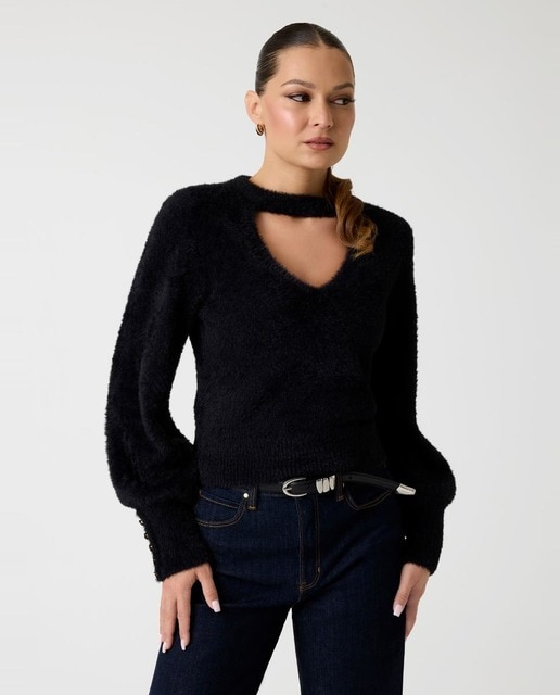 Imagen 0 de Jersey de manga larga de mujer