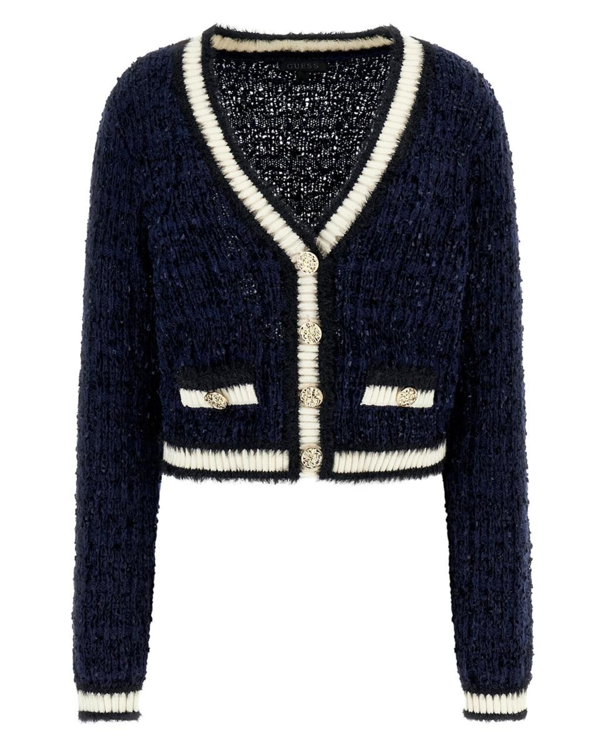 Cardigan de Manga Comprida Multicolor-4