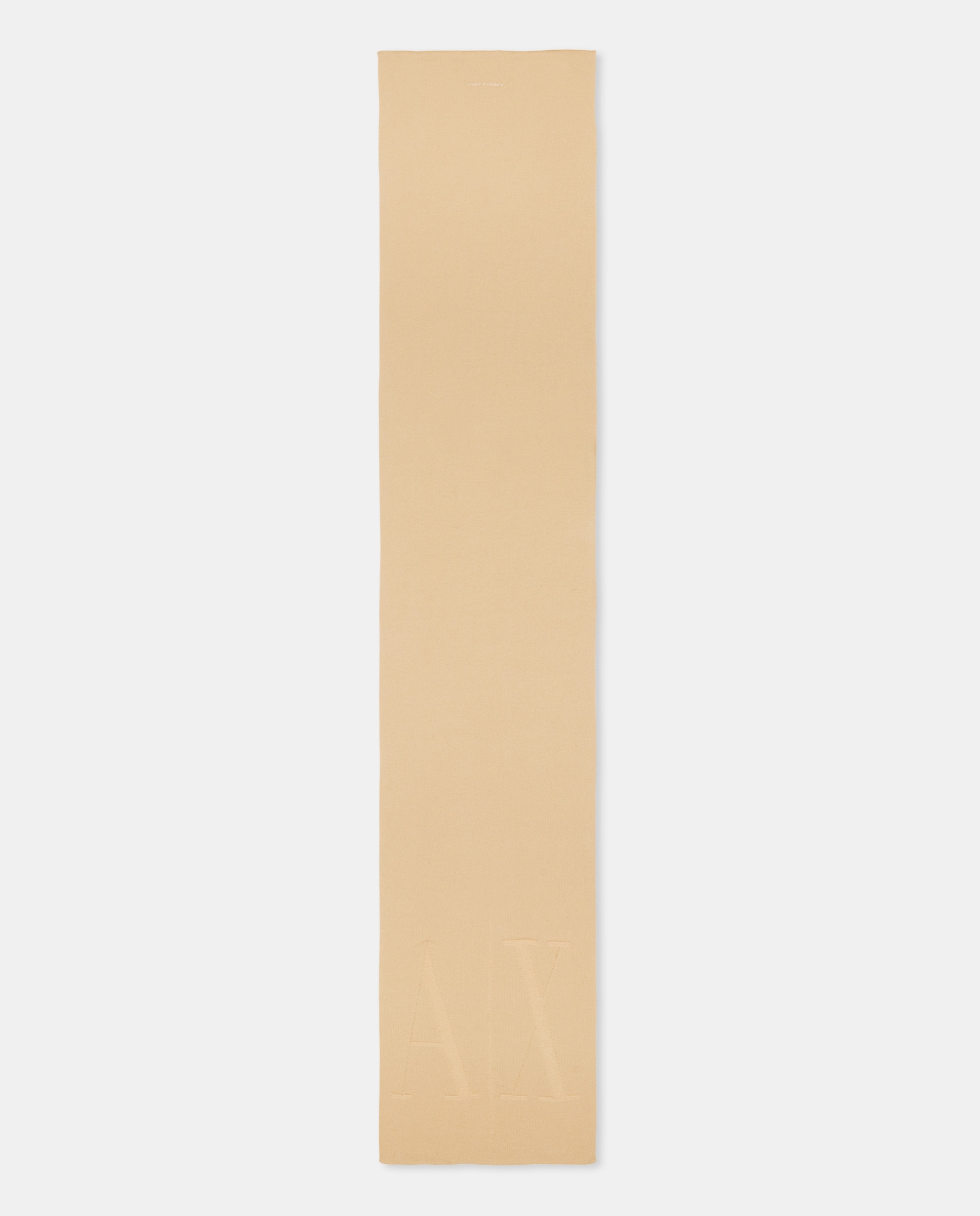 Cachecol de Malha Merino Bege-3