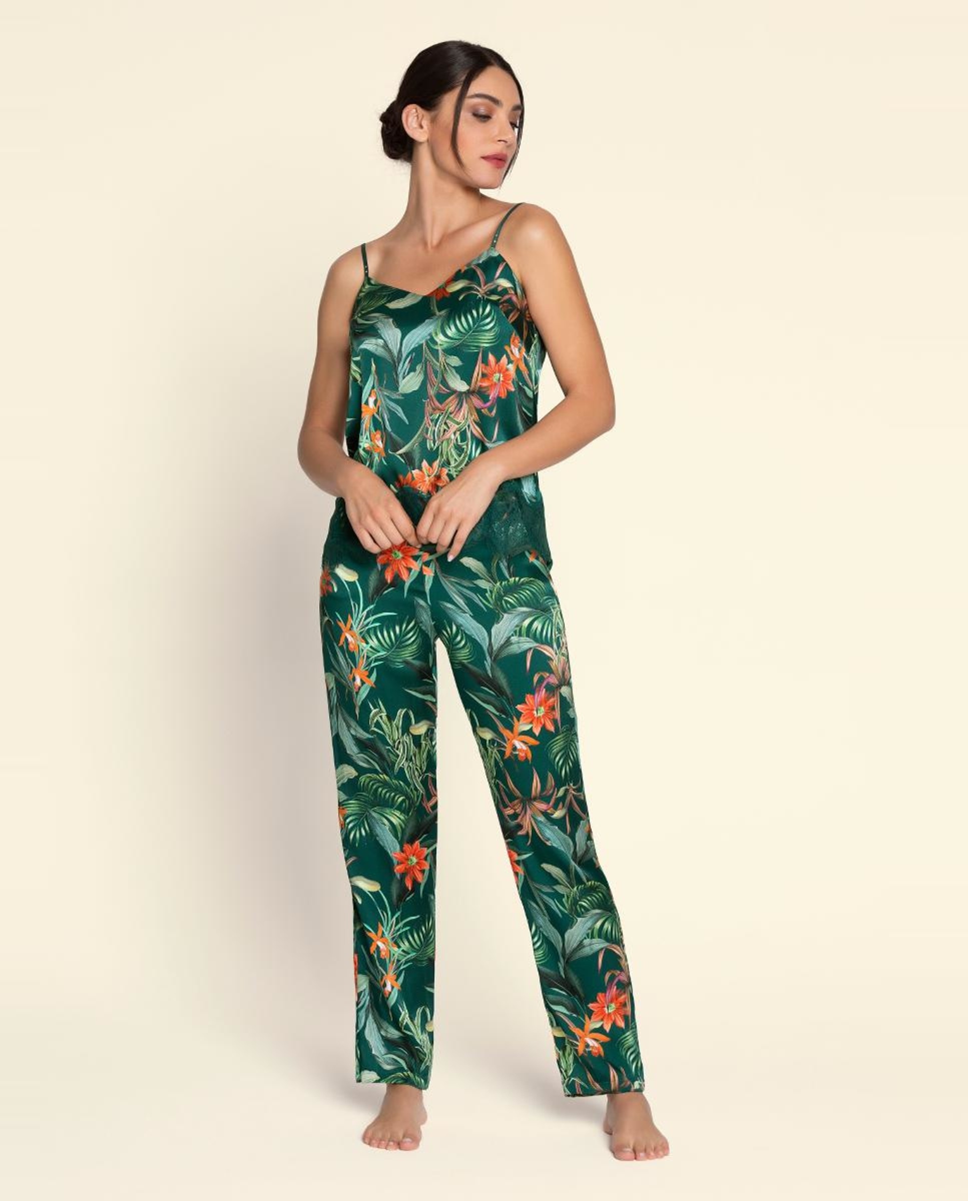 Top de Alças para Interior ou Exterior Multicolor-3