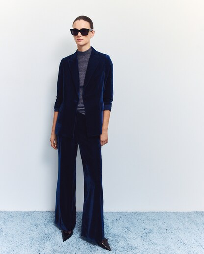 Imagem 0 de Calças Lisas Largas