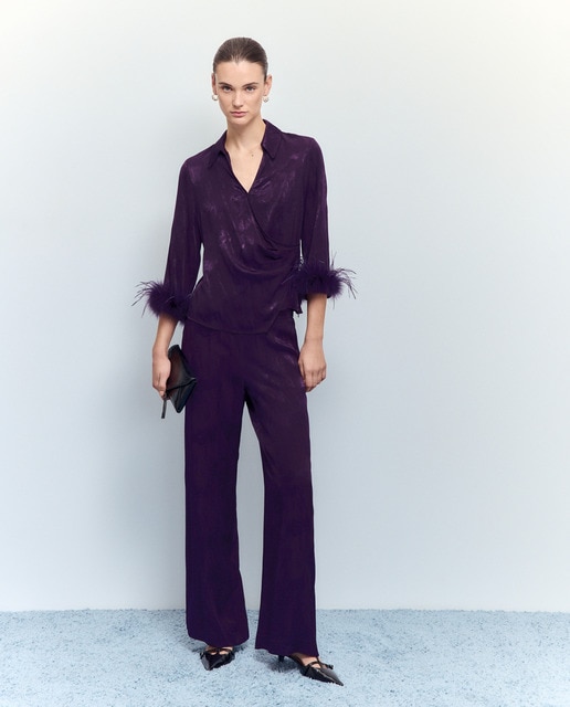 Imagen 0 de Pantalón de mujer jacquard