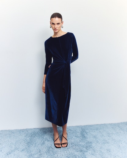 Imagem 0 de Vestido de Veludo de Natal