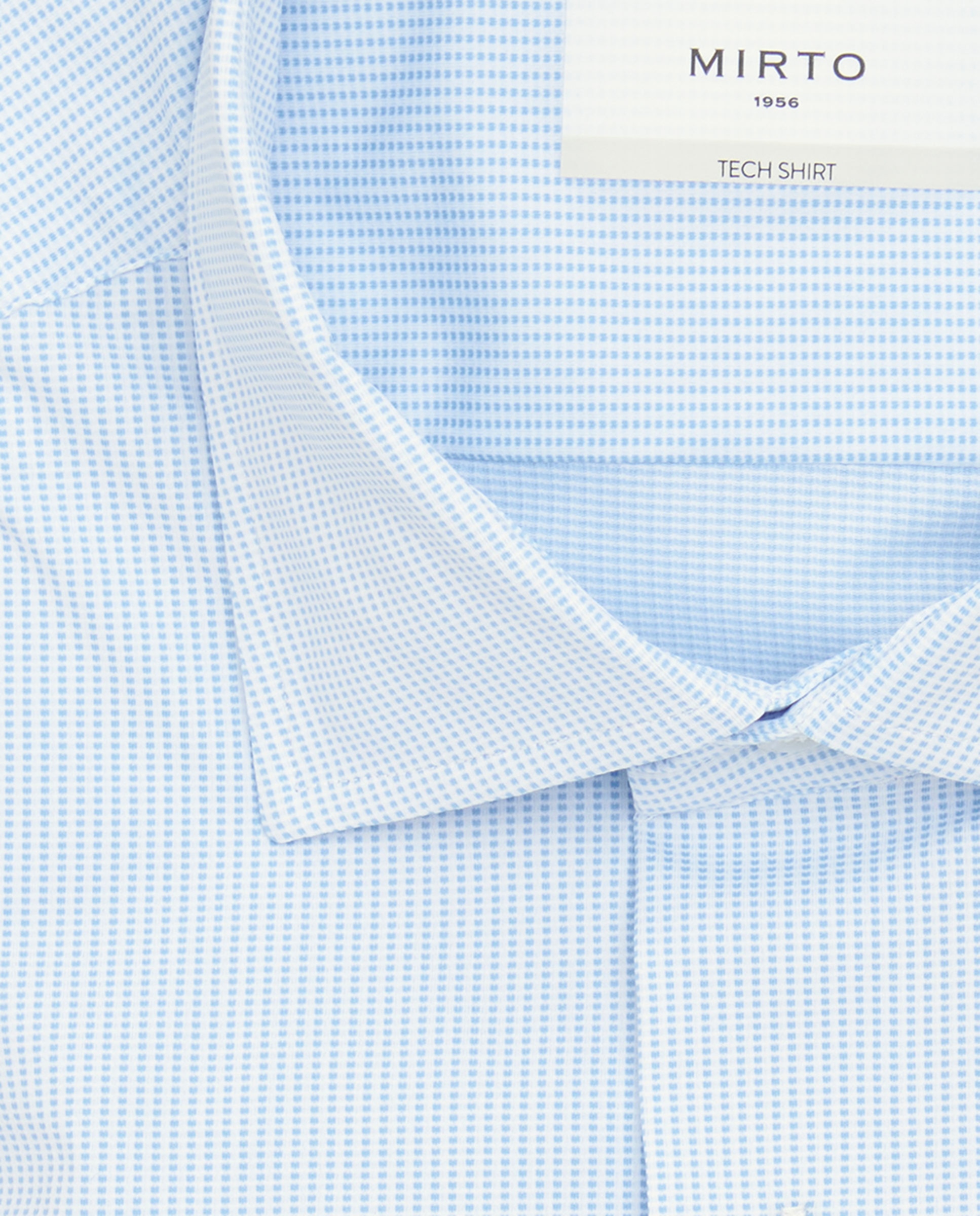 Camisa Formal Regular Fit "Performance" Azul-claro-4