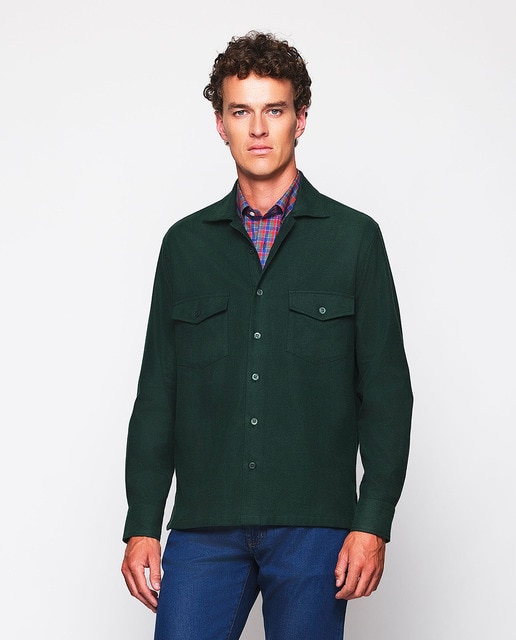 Imagem 0 de Sobrecamisa Lisa de Flanela