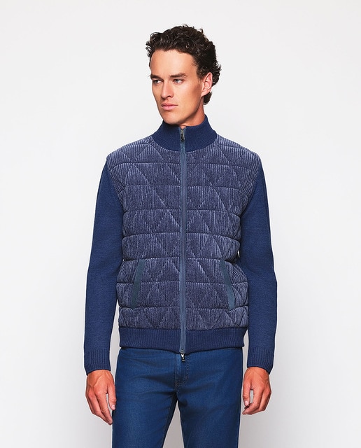 Imagem 0 de Casaco Acolchoado com Fecho de Correr à Frente