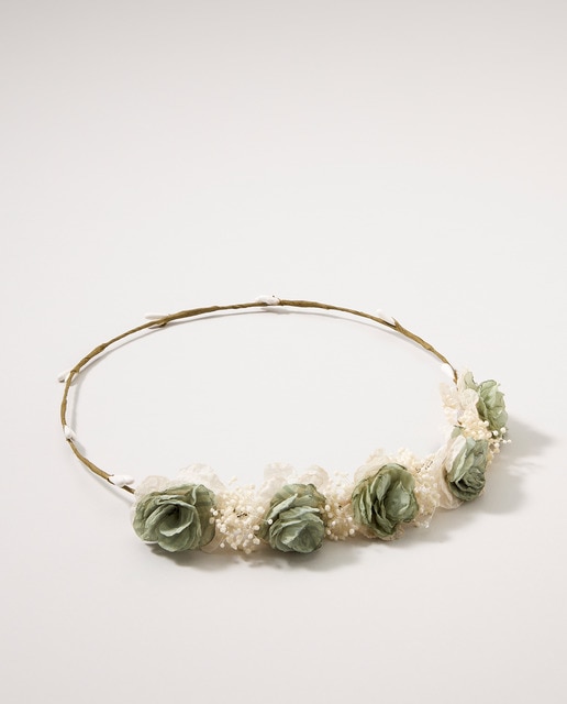 Imagen 0 de Corona media bicolor gasa y gypso