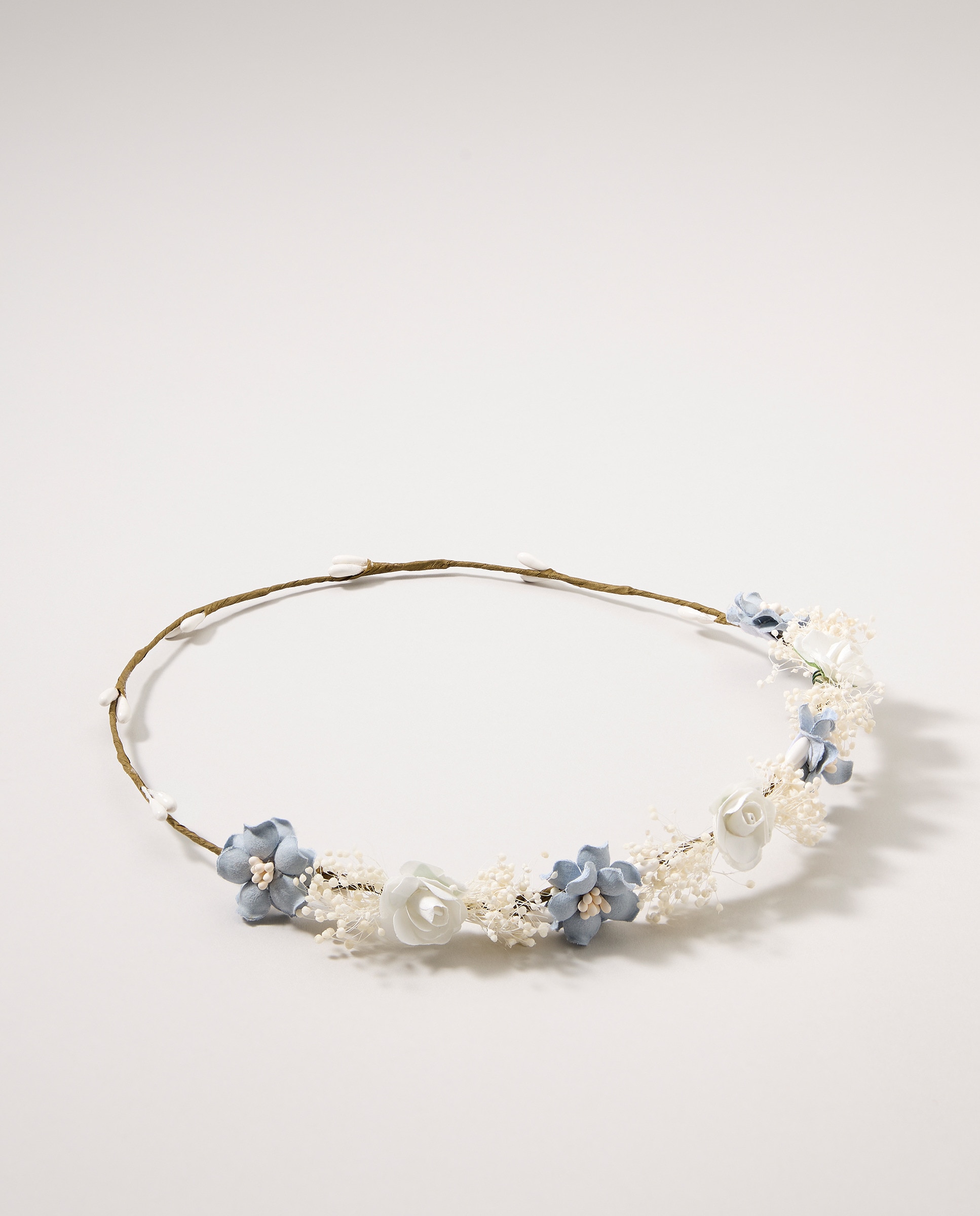 Coroa de Flores Combinada Leo e Gyps 400 Azul-1