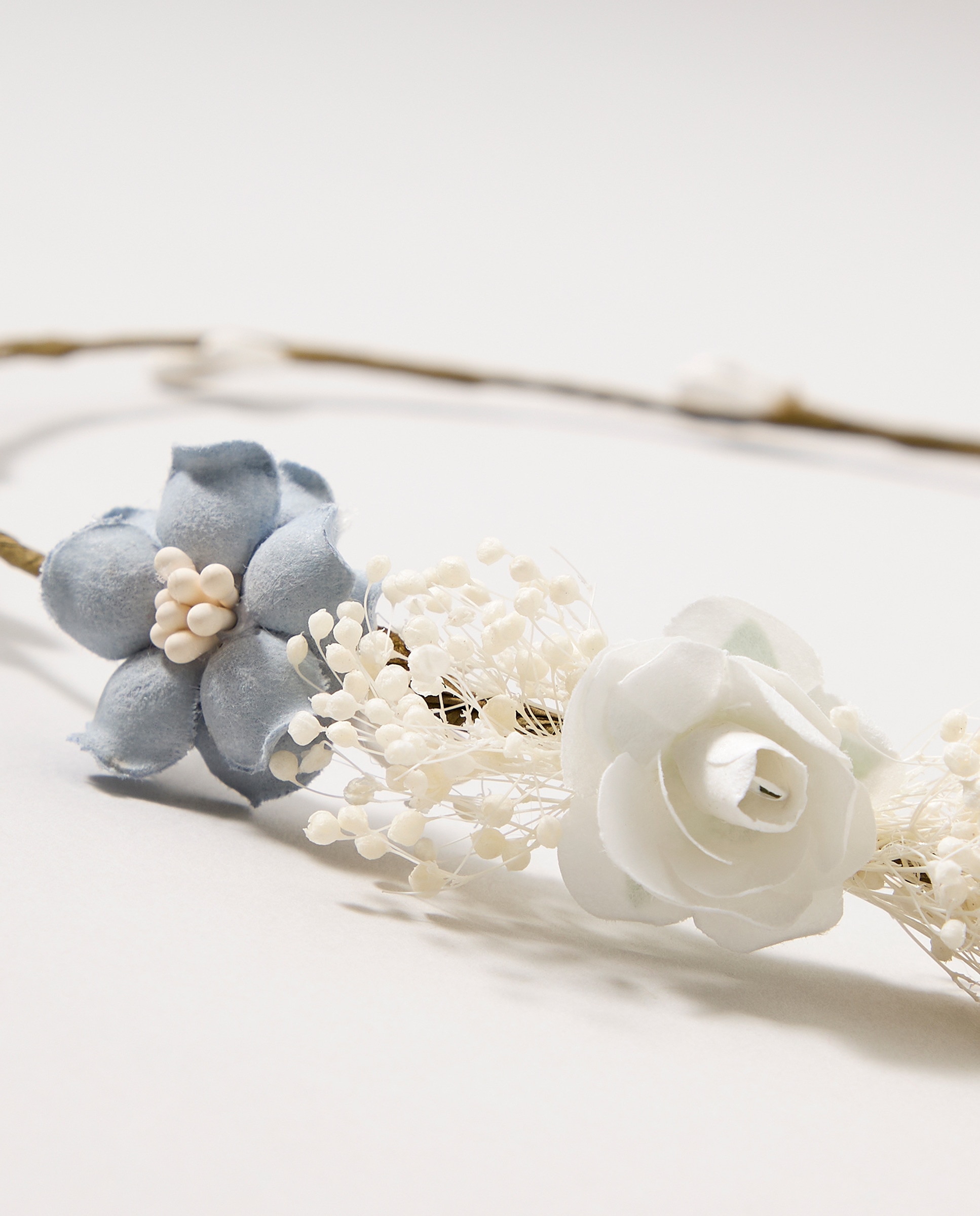 Coroa de Flores Combinada Leo e Gyps 400 Azul-2