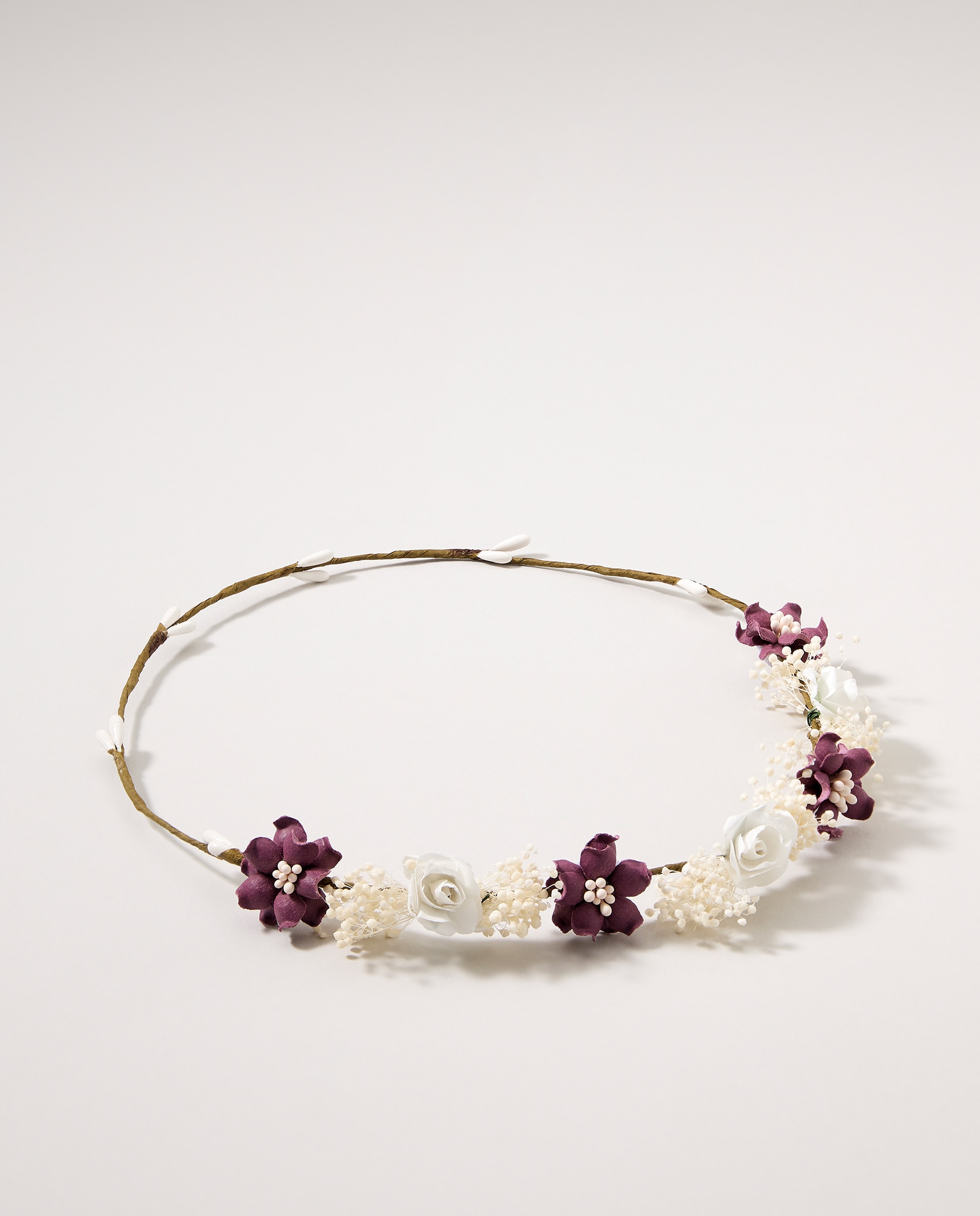 Coroa de Flores Combinada Leo e Gyps 282 Malva-1