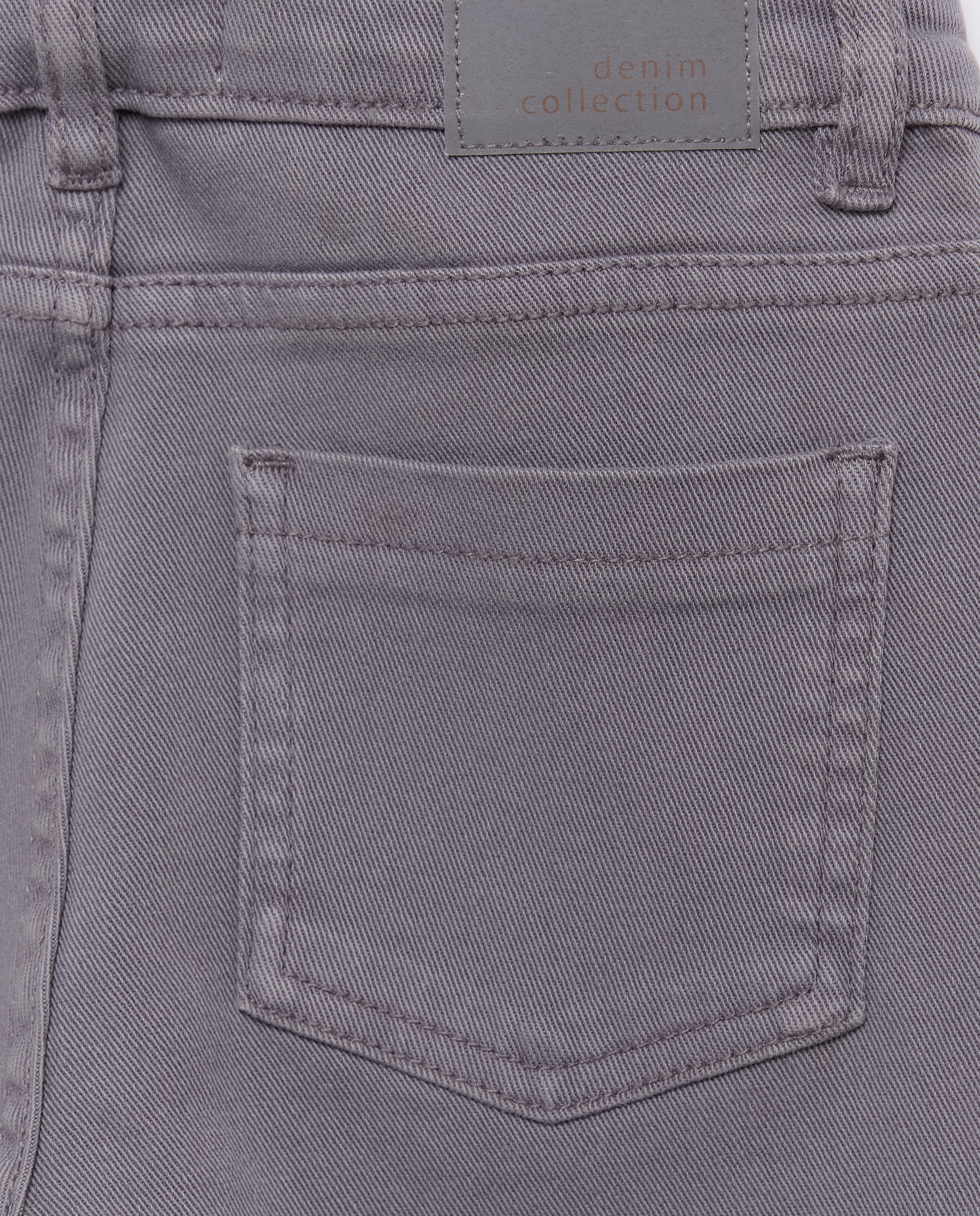 Jeans Flare com Tachas nos Bolsos da Frente Kids El Corte Inglés Chumbo-5