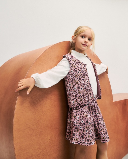 Imagen 0 de Chaleco micropana estampado de nilña