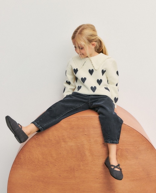 Imagem 0 de Camisola de Malha com Aplique Tipo Laço