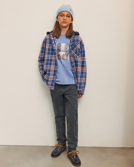 Imagem 0 de Camisola de Manga Comprida Kids com Estampado Fotográfico