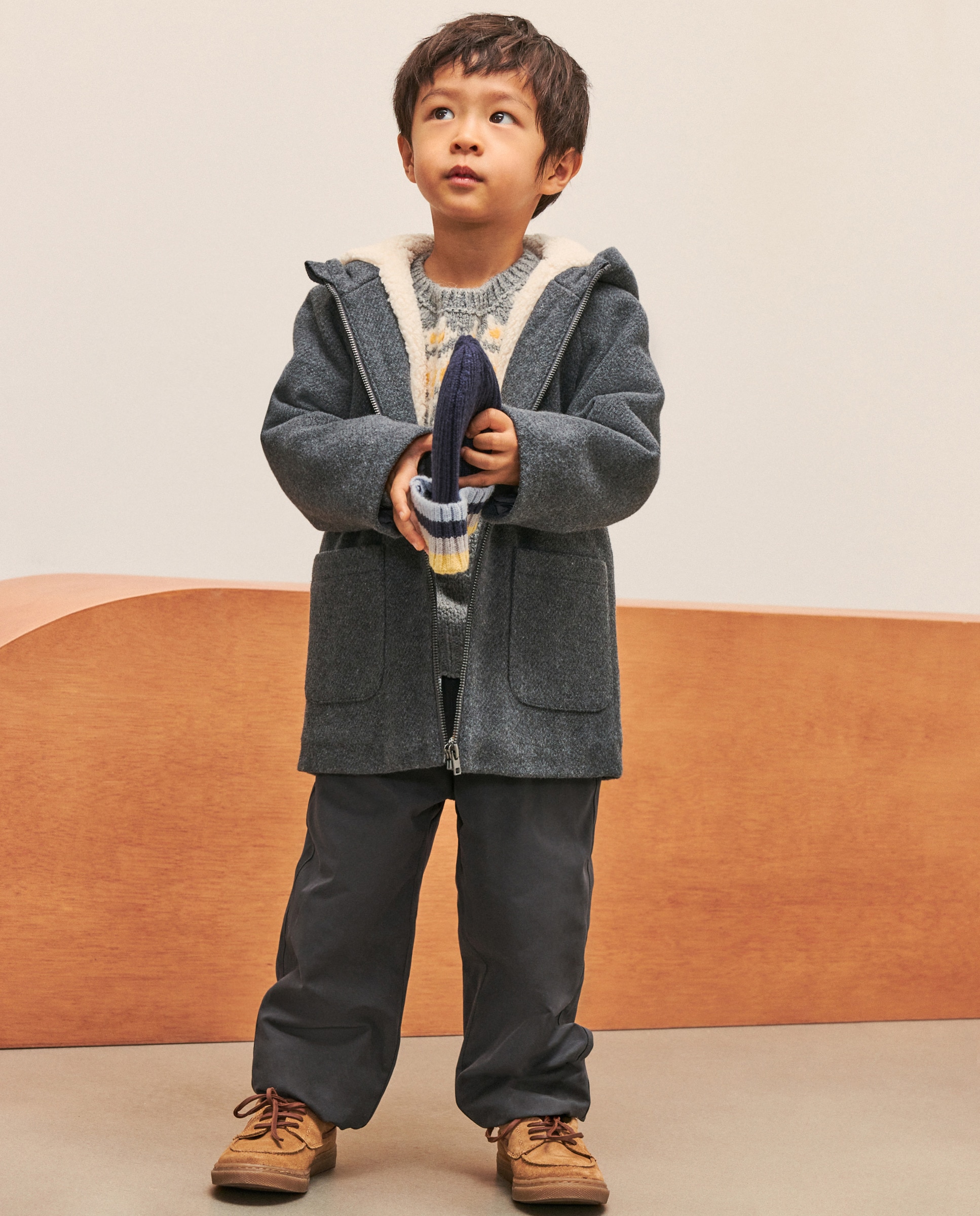 Canadiana Lisa de Pano 820 Cinzento Médio-1