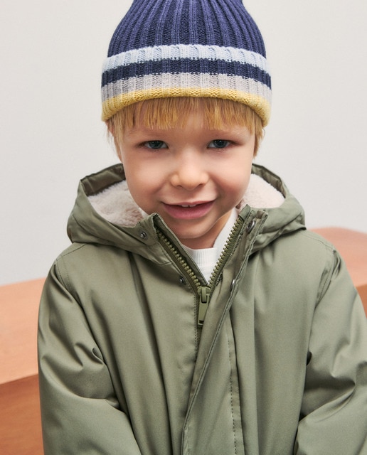 Imagen 0 de Parka coreana con bolsillos de niño