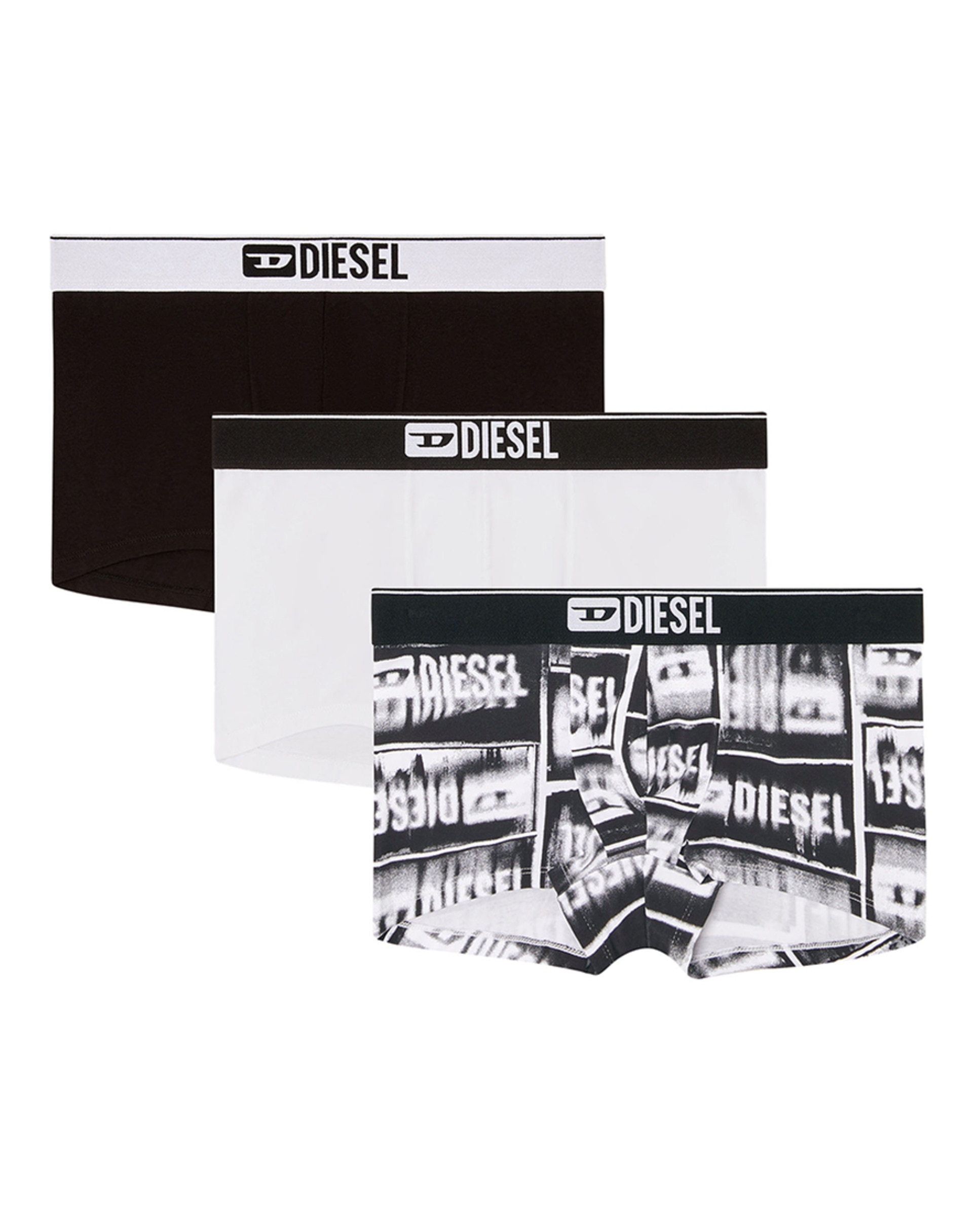 Pack de Três Boxers de Algodão Multicolor-1