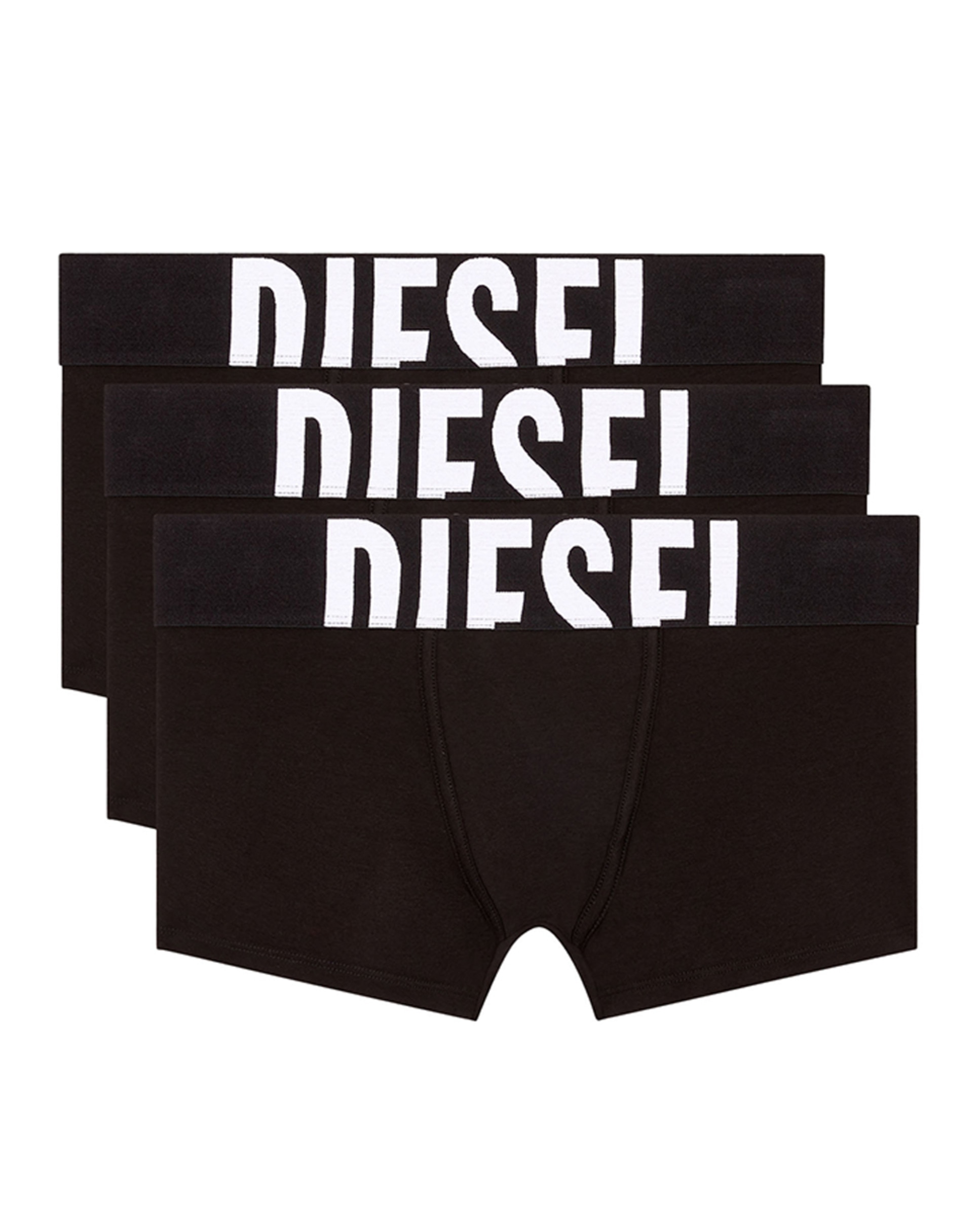 Pack de Três Boxers de Algodão Preto-4