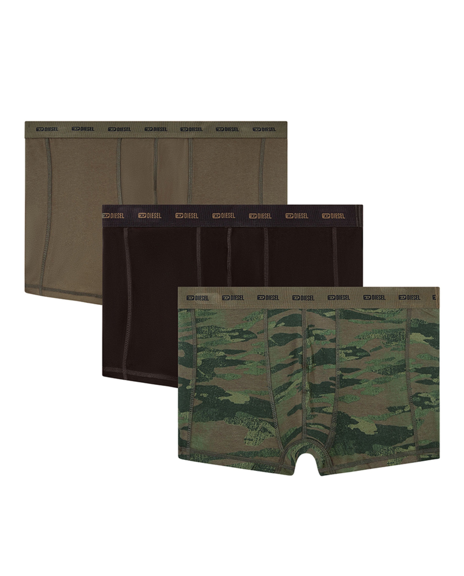 Pack de Três Boxers de Algodão Multicolor-5