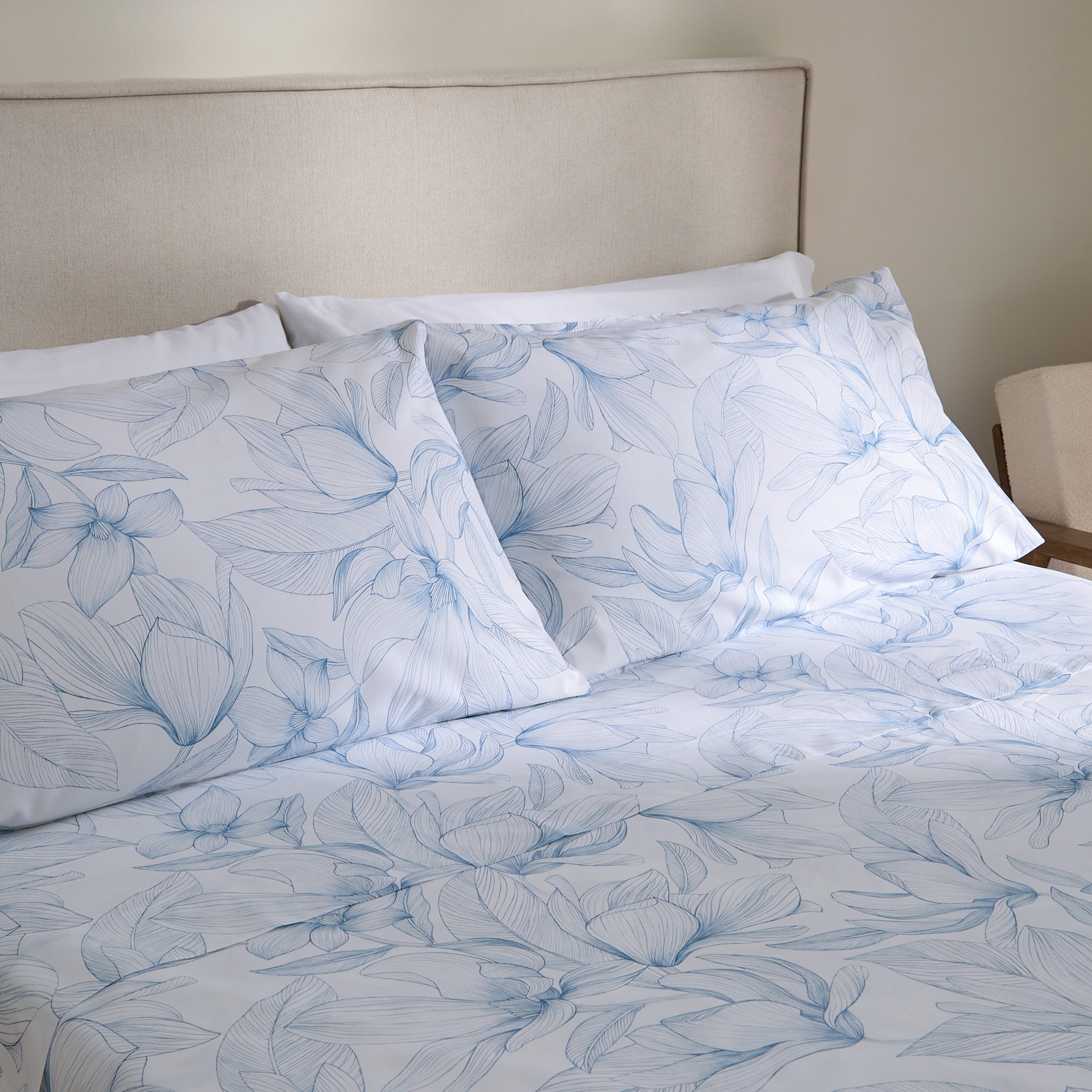 Imagem 0 de Conjunto de Lençóis de Algodão Amy