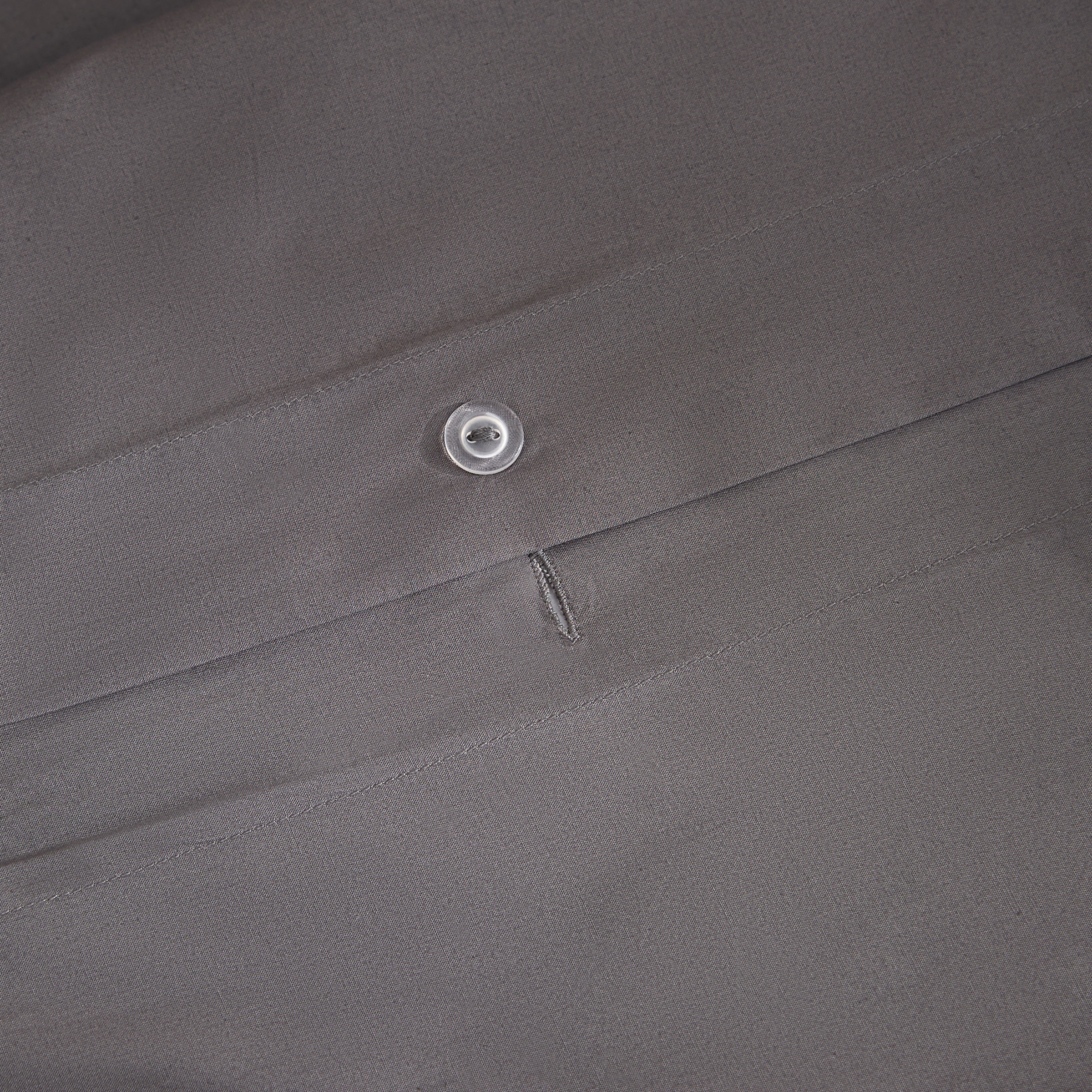 Capa de Edredão de Algodão Percal 200 Fios Antracite-5