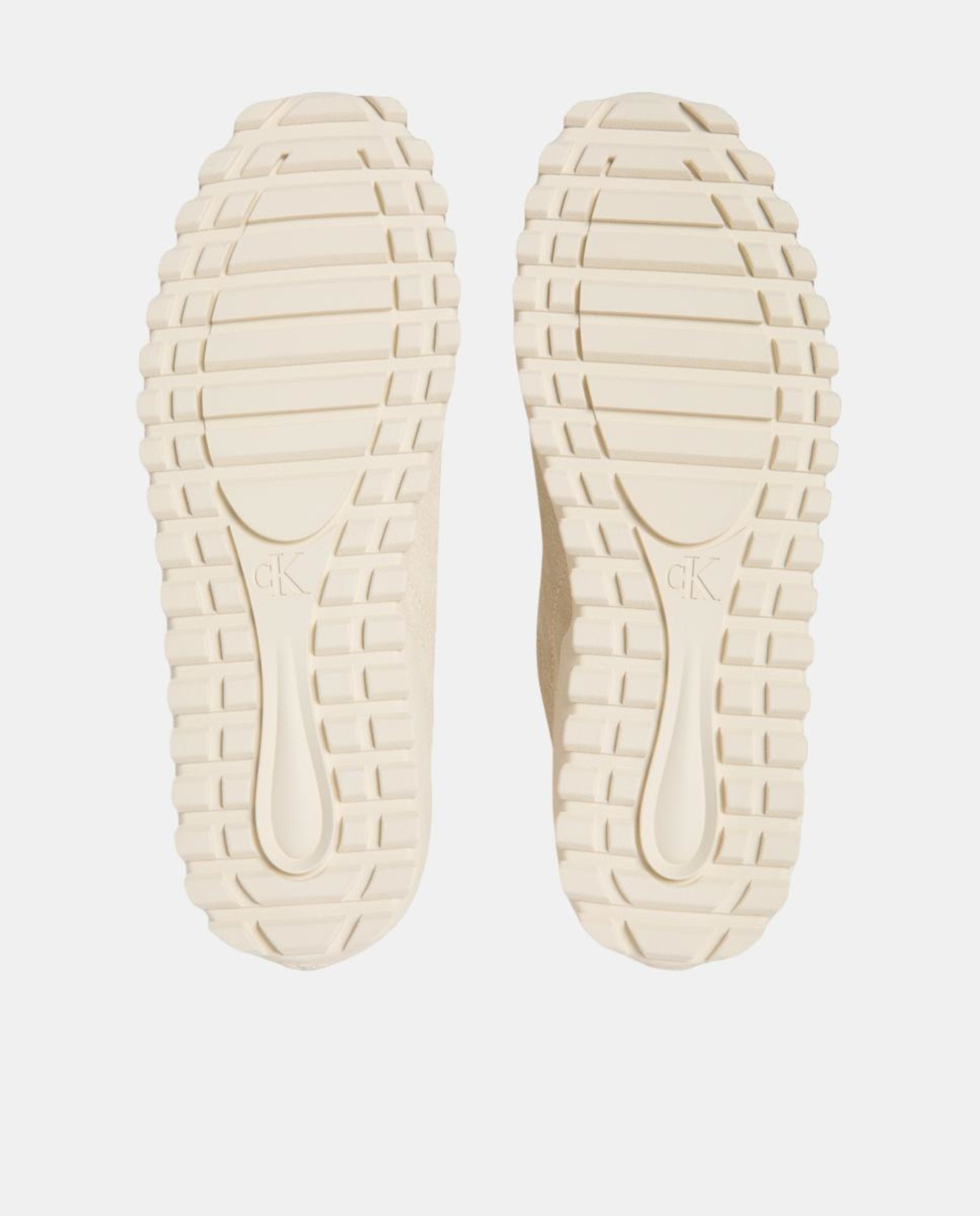 Sapatilhas de Camurça com Logótipo Natural-5