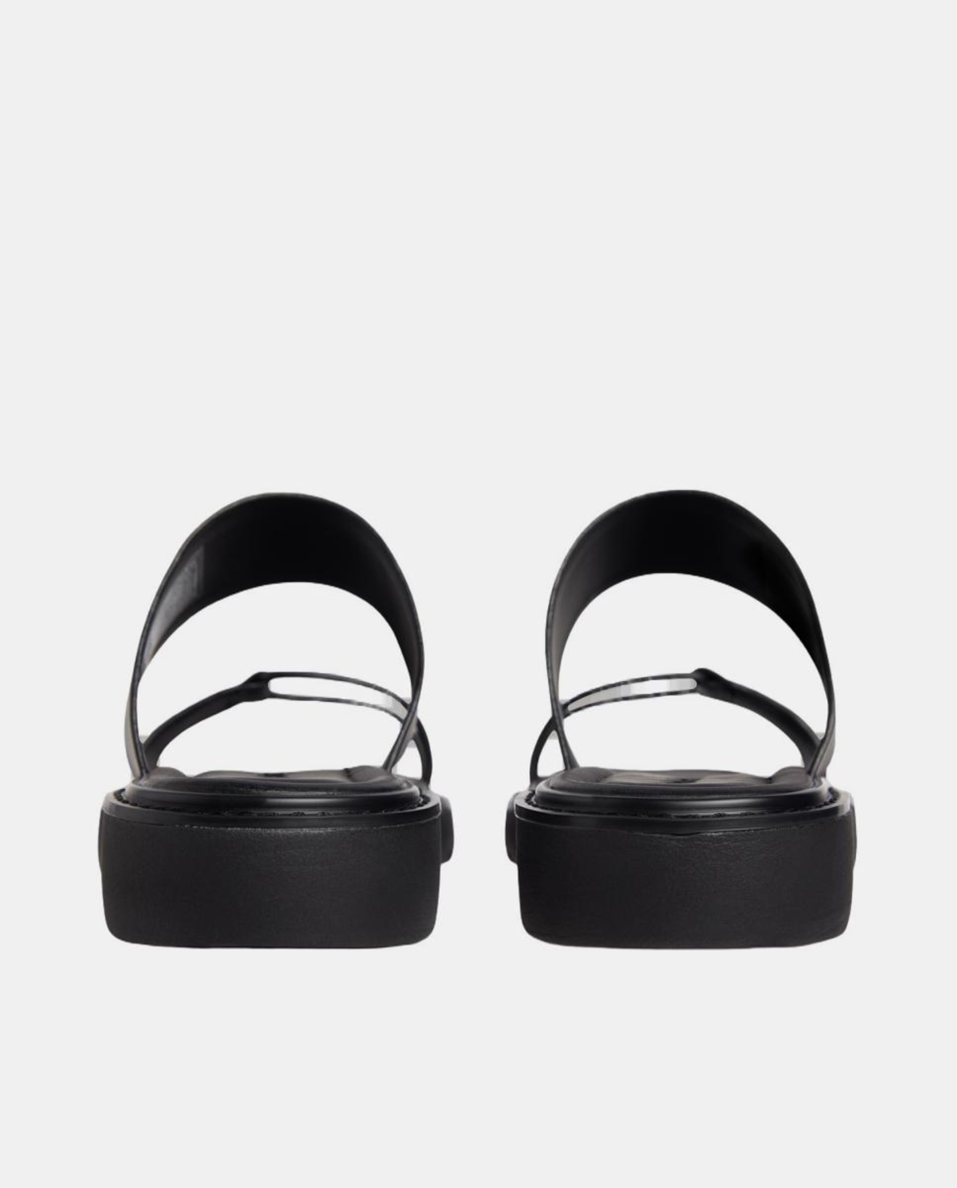 Sandálias Rasas Preto-3