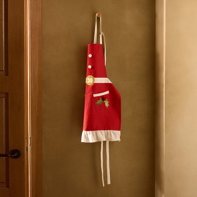 Imagen 0 de Delantal infantil navideño algodón sostenible Miss Santa El Corte Inglés