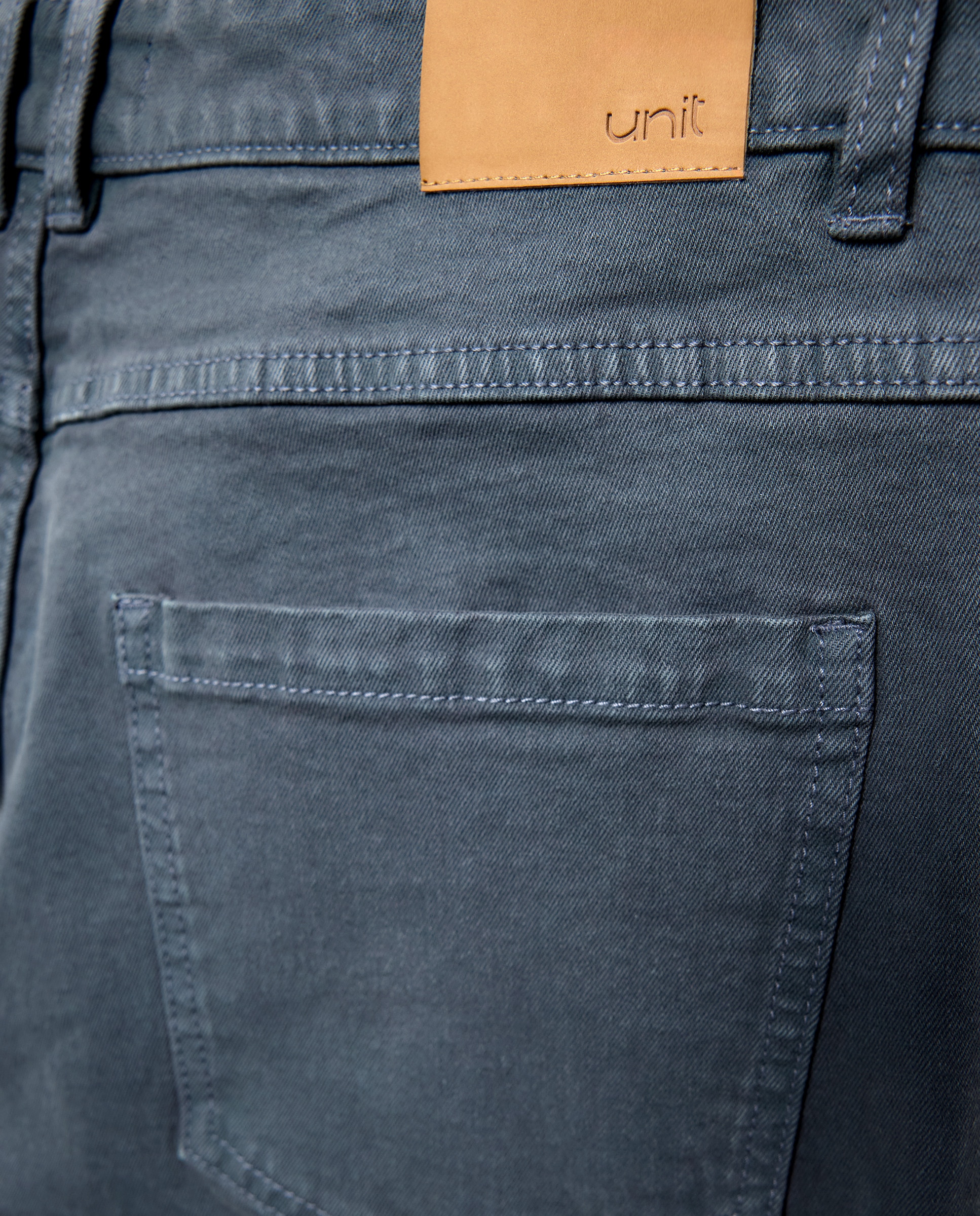 Pantalón hombre cinco bolsillos efecto lavado slim fit 400 Azul-5