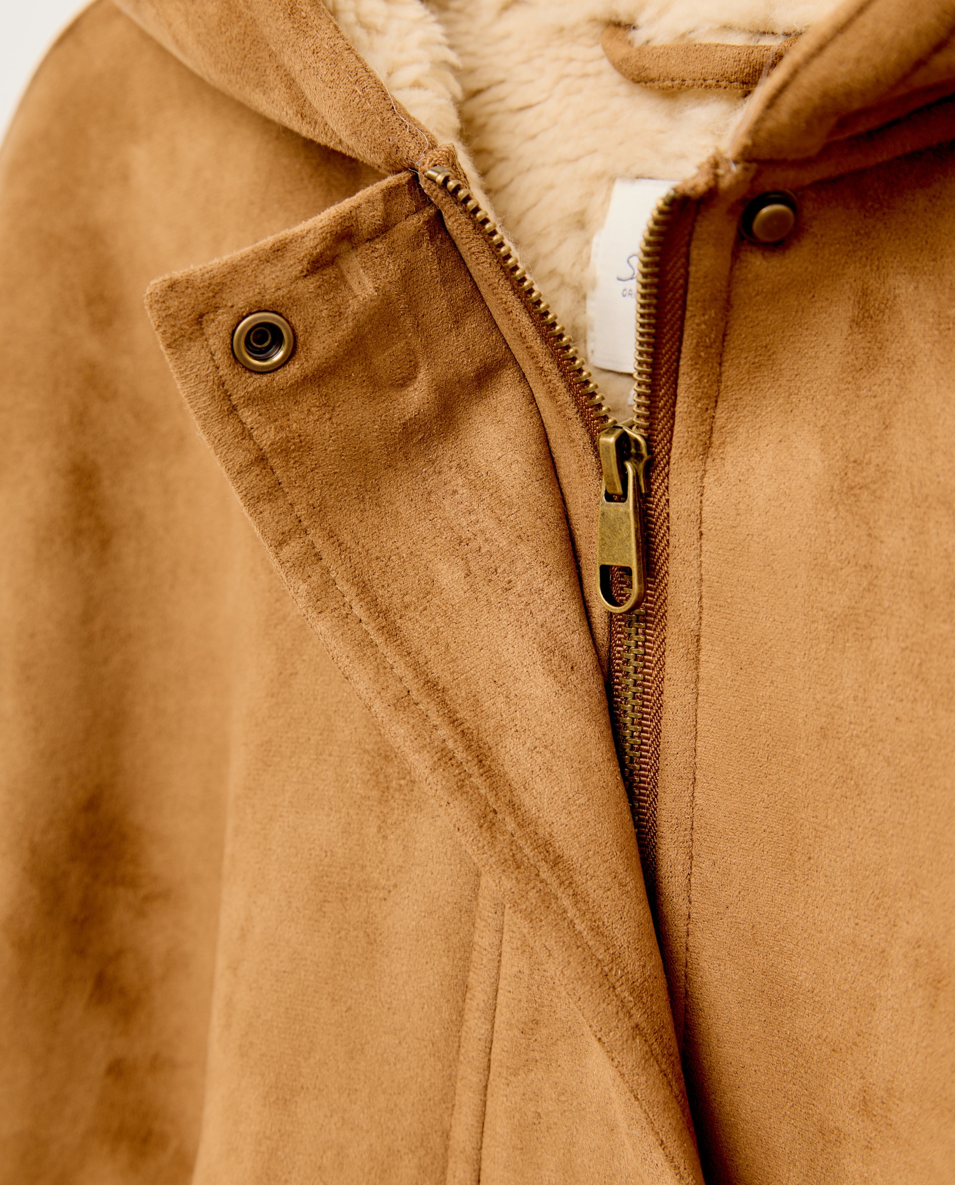 Casaco de Dupla Face 730 Camel-6