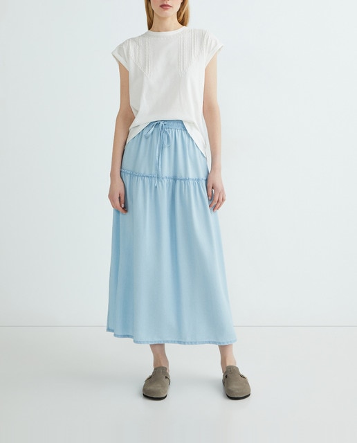 Imagen 0 de Falda lyocell