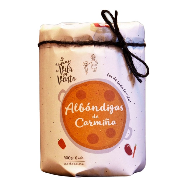 Imagen 0 de Albóndigas de Carmiña Vila Sen Vento