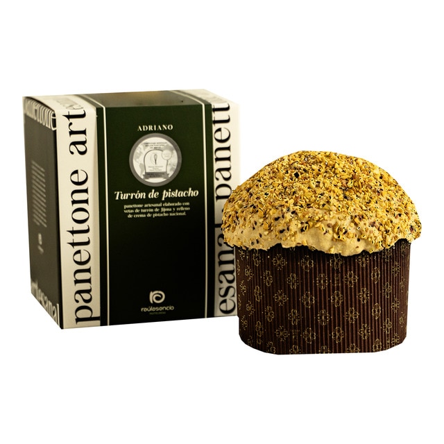 Imagen 0 de Panettone de turrón de pistacho Raúl Asencio