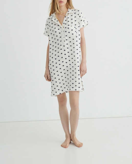 Imagen 0 de Pijama mujer de gasa con solapa