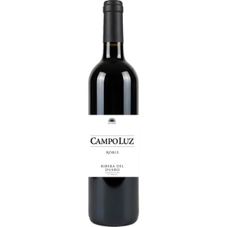 vino tinto joven roble DO Ribera del Duero botella 75 cl - Campoluz