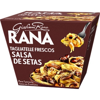 tagliatelle frescos salsa de setas 1 ración envase 357 g - Giovanni Rana