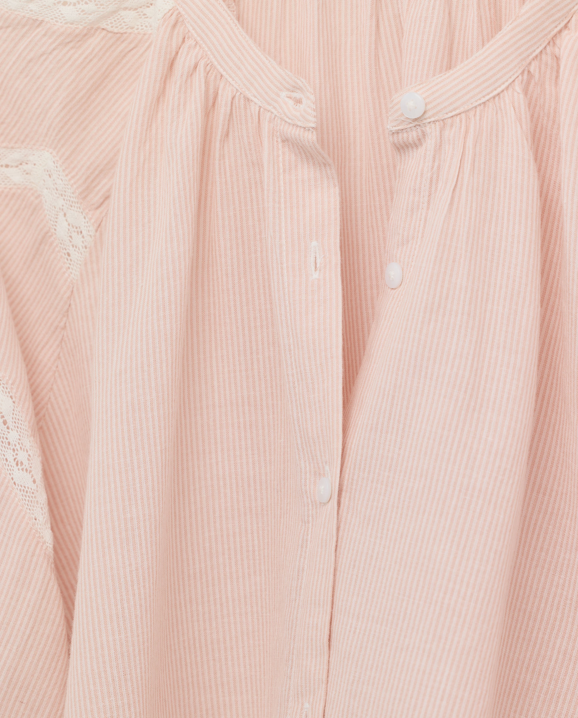 Blusa de Estilo Romântico com Manga Comprida 200 Rosa-5