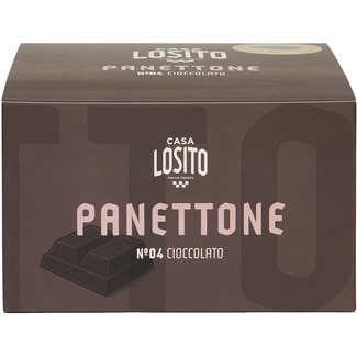 Nº 04 panettone de levadura madre con chocolate estuche 750 g - Casa Losito