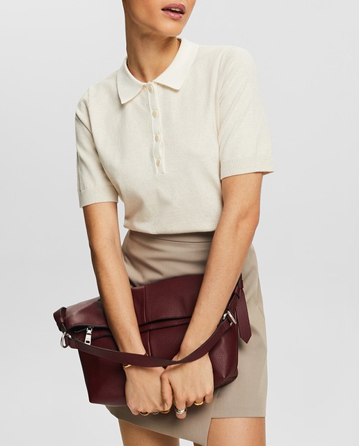 Imagen 0 de Polo de punto mujer regular fit algodón