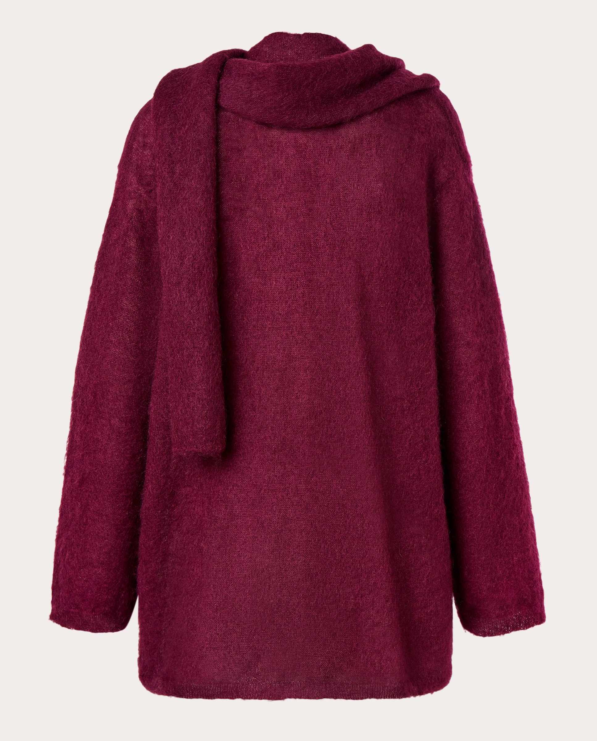 Jersey de lana Burdeos-2