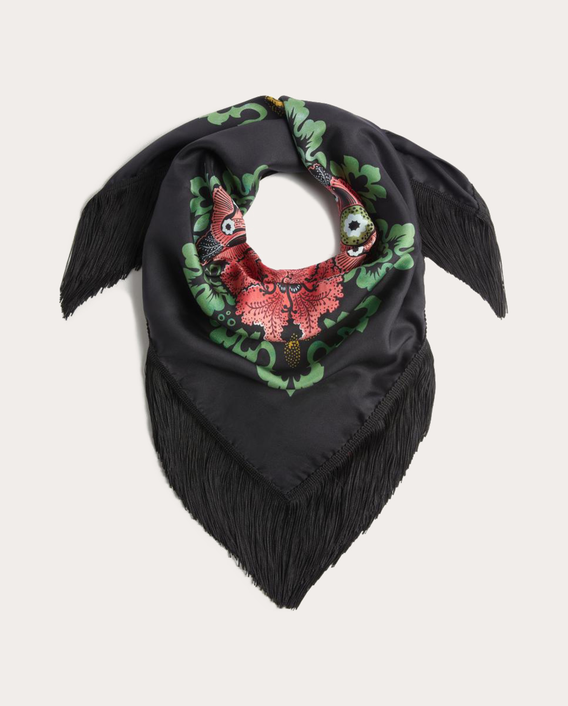 Pañuelo de seda Multicolor-3