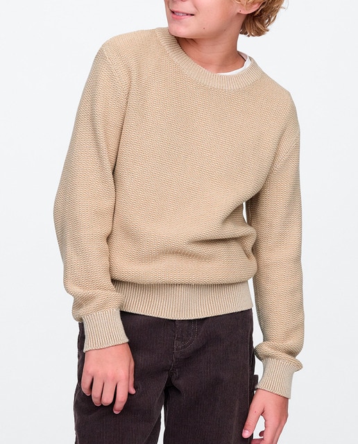 Imagen 0 de Jersey de cuello redondo y manga larga de niño