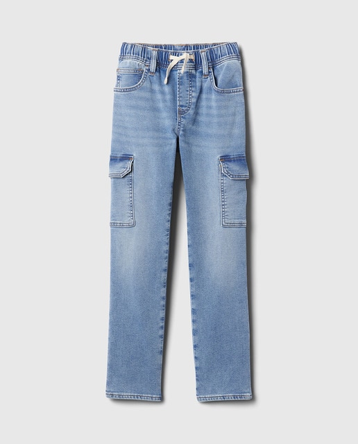 Imagen 0 de Pantalón vaquero holgado con cinco bolsillos de niño